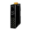 Multi-mode, ST Connector, 4-port 10/100 Mbps with 1 fiber port Switch with Power Input +12 VDC ~ +48 VDC (RoHS) ICP DAS